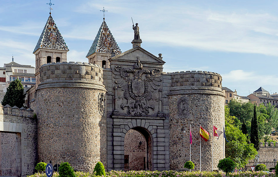 Gate of Bisagra, Toledo, Spain.