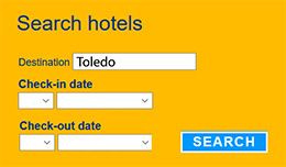 Find Hotels in Toledo, Spain